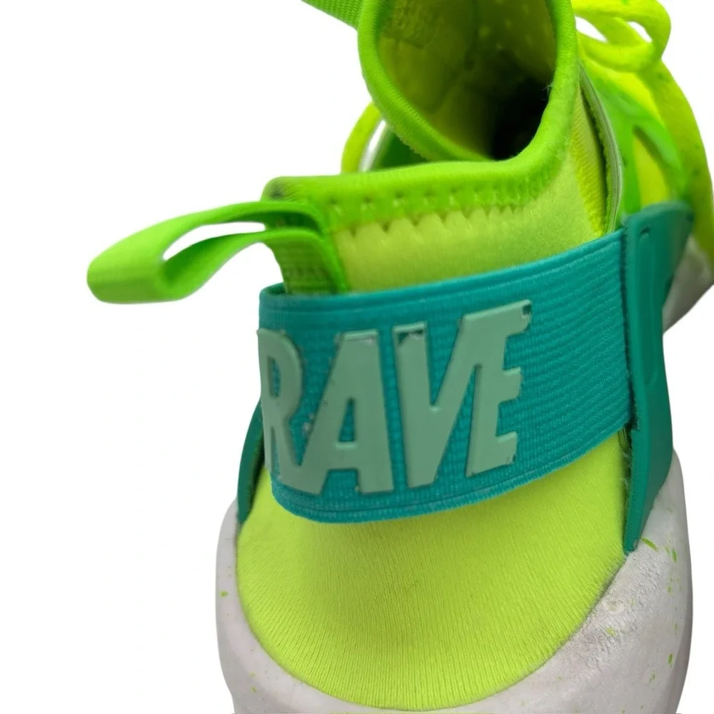 Nike Women's Shoes Huarache Doernbecher Freestyle Kermit Green‎ Size 9